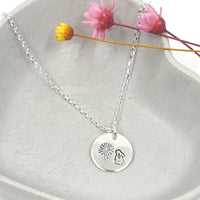 Lily make a wish necklace