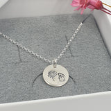 Lily make a wish necklace