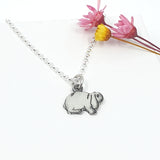 Lop bunny necklace