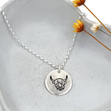 Highland Cow necklace