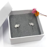 Lop Bunny Rabbit stud earrings