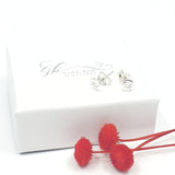 Star Sparkle stud earrings - small