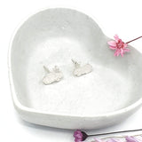 Bunny rabbit stud earrings