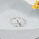 bella love bunny ring
