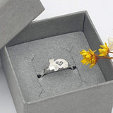 bella love bunny ring
