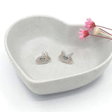 Bella love bunny stud earrings