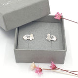 Bella love bunny stud earrings