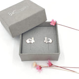 Bella love bunny stud earrings