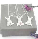 Bunny rabbit necklace