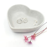 Orbit Circle stud earrings