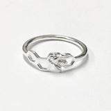 Bee honeycomb ring