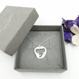 Open elephant necklace