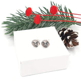 reindeer stud earrings