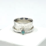 Amazonite spinner ring