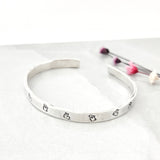 Happy bunny cuff bangle