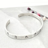 Happy bunny cuff bangle