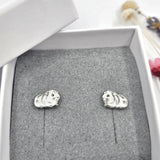 Grace Guinea Pig stud earrings