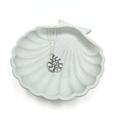 Ammonite engraved necklace