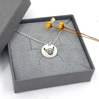 Highland Cow necklace