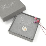 Heart of gold Mum necklace