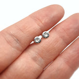 Star Sparkle stud earrings - small