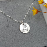 Heather bunny rabbit necklace