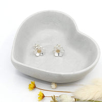 Buttercup flower earrings