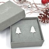 Christmas Tree stud earrings