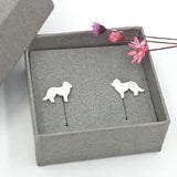 Labrador dog stud earrings