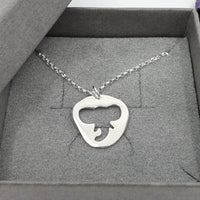 Open elephant necklace