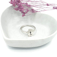 Personalised Lop Bunny ring