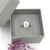 Personalised Lop Bunny ring