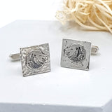 Silver Lion Cufflinks